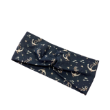 Knotenstirnband maritm in dunkelblau - Gr. 2 Knotenstirnband maritm in dunkelblau - Gr. 2