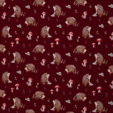 SWAFING • Baumwolljersey Igel - Life in the Forest by Christiane Zielinski