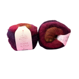 Poema Alpaca - Farbverlauf (Fb. 102/bordeaux/hellbraun)