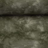 Baumwolljersey - Batik khaki