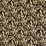 SWAFING • Baumwolljersey Leska - Leo, schwarz/braun/beige