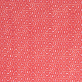 95cm Zuschnitt - Kim Baumwolle Bögen Koralle