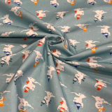 Baumwolle - Schneemänner