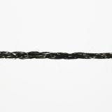 Lamé Soft- schwarz gold
