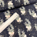 1m Reststück - Fräulein von Julie - French Terry - abstrakt / floral 1m Reststück - Fräulein von Julie - French Terry - abstrakt / floral