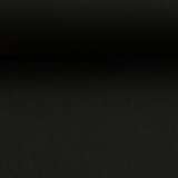 Heide Baumwolle Uni Schwarz