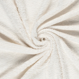 Baumwolle Teddy - wollweiß