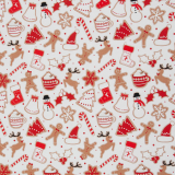 Holly - Sweat angeraut - Lebkuchenmänner, weiß Holly - Sweat angeraut - Lebkuchenmänner, weiß