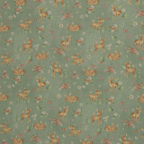 Swafing - Alpenfleece Isla - Rehe, Blumen - mint