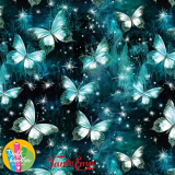 Baumwolljersey Winterschmetterlinge - Vorbestellung Baumwolljersey Winterschmetterlinge - Vorbestellung