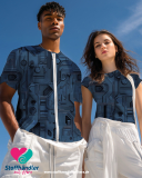 Baumwolljersey Nightfall - Vorbestellung Baumwolljersey Nightfall - Vorbestellung