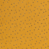 Musselin Double Gauze Pusteblume ocker-gold Musselin Double Gauze Pusteblume ocker-gold