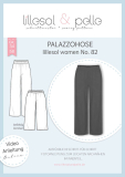 Papierschnittmuster lillesol women No.82 Palazzohose • Gr. 34 - 58