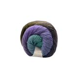 Poema Farbverlauf (Fb. 730 - dunkelgrün/lila/aquablau)