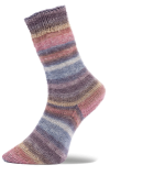 Woolly Hugs Weltrekord Sockenwolle Fb. 03 - beere/bordeaux/jeansblau