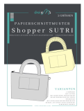 Dreiems - Papierschnittmuster Shopper Sutri - 2 Größen