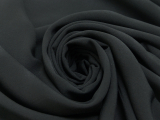 50cm Reststück - Viskose uni - schwarz
