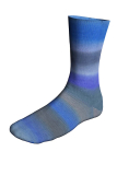 Sockenwolle TWIN SOXX 4-FACH Merino in Blau (Fb. 555) - BiotopeSoxx
