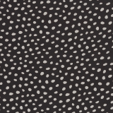 Yvonne Viskose - Punkte, Schwarz