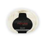 Pro Lana Silky in cremeweiß (Fb. 02) - 50g / 200m