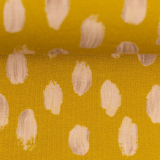 Brush by Cherry Picking - Tupfen Gelb / Rosa