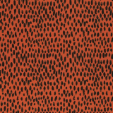 Brush by Cherry Picking - Tupfen Schwarz / Orange