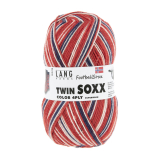 Twin SOXX 4-FACH/4-PLY - Football Soxx in rot/blau/weiß (Fb. 600) - Norwegen