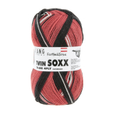 Twin SOXX 4-FACH/4-PLY - Football Soxx in rot/weiß/blau (Fb. 601) - Österreich