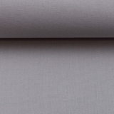 55cm Reststück - Heide Baumwolle Uni Grau