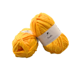 Pro Lana Chenille Garn - uni sonnengelb (22) Pro Lana Chenille Garn - uni sonnengelb (22)