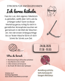Workshop - ich lerne Häkeln - 24.06.2026 (17:30 - 19:30) Workshop - ich lerne Häkeln - 24.06.2026 (17:30 - 19:30)