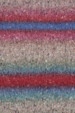Lang Yarns Galaxy Fb. 03 Blau / Rot / Pink - Merino Alpaka Garn