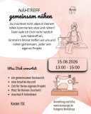 Nähtreff - kreative Auszeit - 15.08.2026 (13:00 - 15:00)