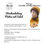 eBook - Strickanleitung klassische Mütze & kurzer Schal im Rippenmuster– PDF eBook zum Download eBook - Strickanleitung klassische Mütze & kurzer Schal im Rippenmuster– PDF eBook zum Download