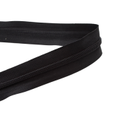 Endlosreißverschluss, 5mm, schwarz Endlosreißverschluss, 5mm, schwarz