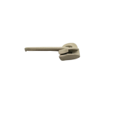 Reißverschluss-Schieber, 5mm, creme 1 Stck. Reißverschluss-Schieber, 5mm, creme 1 Stck.