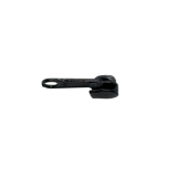 Reißverschluss-Schieber, 5mm, schwarz 1 Stck. Reißverschluss-Schieber, 5mm, schwarz 1 Stck.