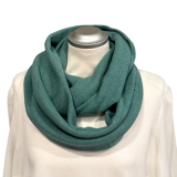 Loopschal mint - italienischer Strickstoff - Loop für Damen