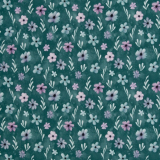 Modal French Terry Velvet Bloom by Mrs. Mint – Swafing