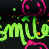 Smile - Sweat angeraut - Grafitti, Herzen und Schrift Smile - Sweat angeraut - Grafitti, Herzen und Schrift