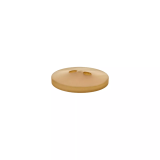 Polyesterknopf beige 2-Loch 15 mm