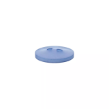 Polyesterknopf hellblau 2-Loch 15 mm