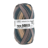 Twin SOXX 6-FACH - olive/navy - Lang Yarns Sockenwolle