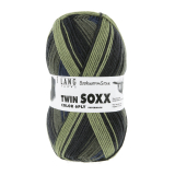 Twin SOXX 6-FACH - grün/navy - Lang Yarns Sockenwolle