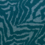 Jacquard Jersey - Tiger provincial blue & Gulf Coast - Emily von Swafing