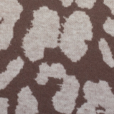 Jacquard Jersey - Leo Peppercorn & naturweiß - Emily von Swafing