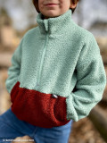 Teddy – Bouclé-Fleece in altmint Teddy – Bouclé-Fleece in altmint