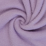 Teddy – Bouclé-Fleece in flieder