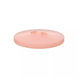 Polyesterknopf rosa 2-Loch 20 mm