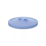 Polyesterknopf hellblau 2-Loch 20 mm Polyesterknopf hellblau 2-Loch 20 mm